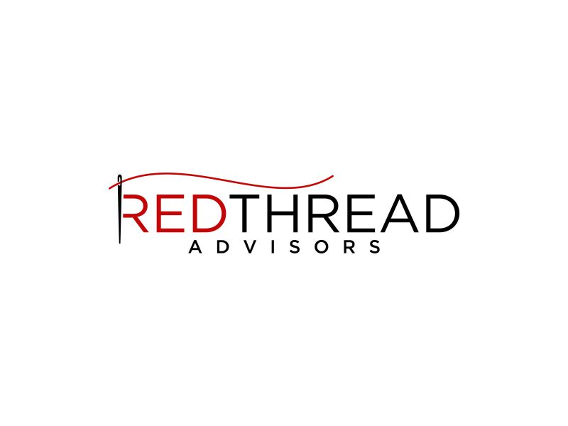 Red Thread Advisors logo design by blessings