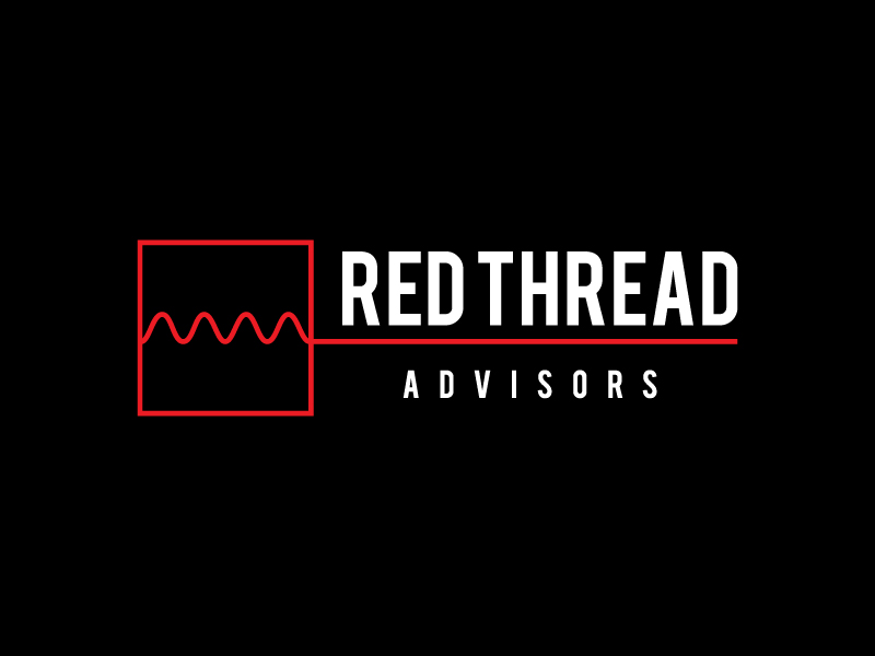 Red Thread Advisors logo design by jonggol