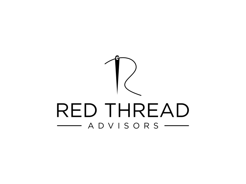Red Thread Advisors logo design by Gedibal