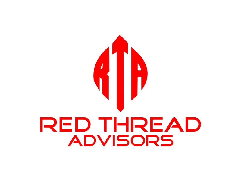 Red Thread Advisors logo design by Diponegoro_