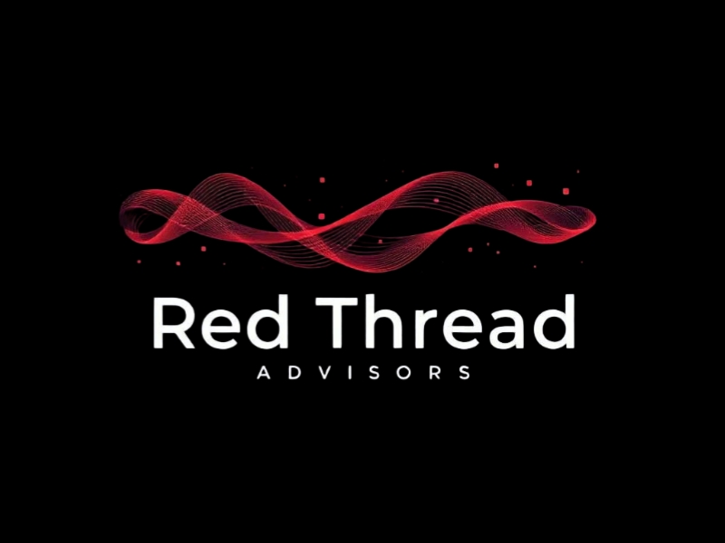Red Thread Advisors logo design by iffikhan