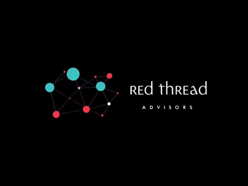 Red Thread Advisors logo design by iffikhan