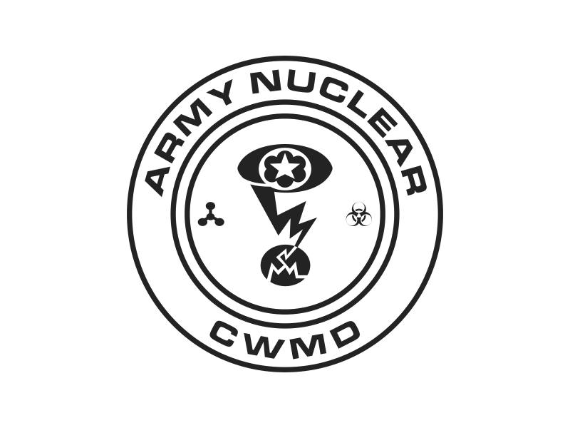 Army Nuclear and CWMD (Countering Weapons of Mass Destruction) Logo Design logo design by arturo_