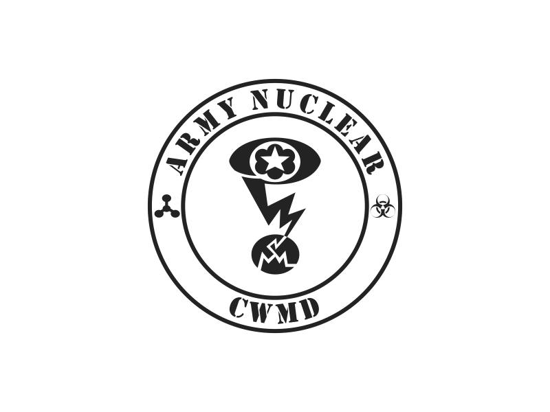 Army Nuclear and CWMD (Countering Weapons of Mass Destruction) Logo Design logo design by arturo_