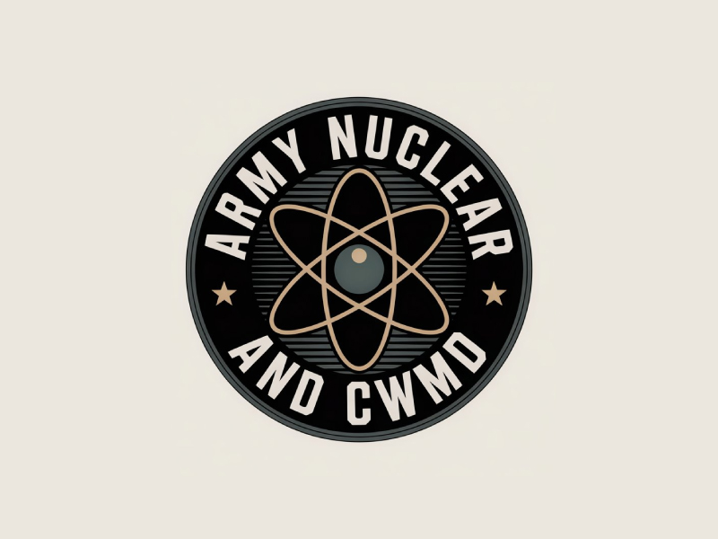Army Nuclear and CWMD (Countering Weapons of Mass Destruction) Logo Design logo design by Poki
