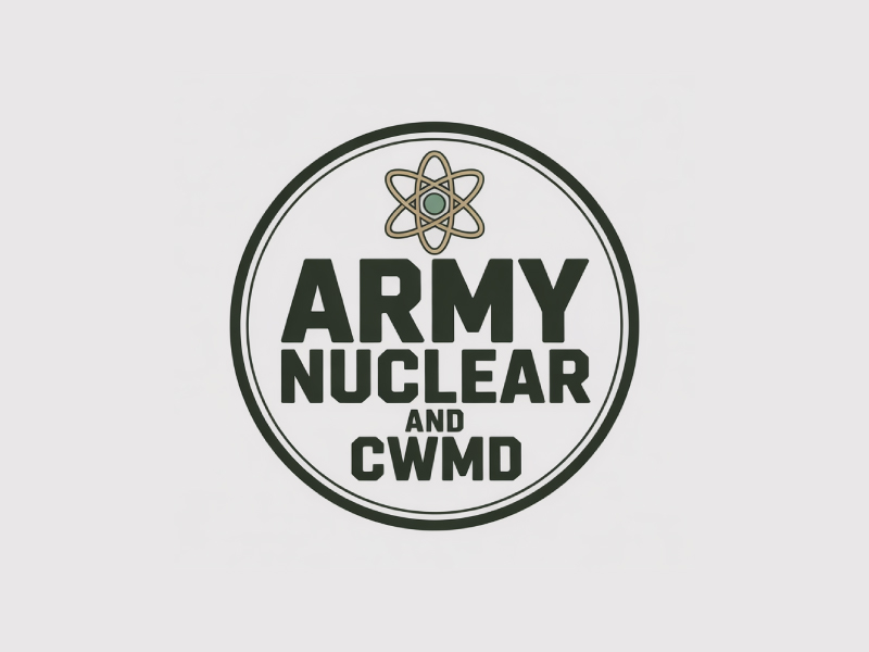 Army Nuclear and CWMD (Countering Weapons of Mass Destruction) Logo Design logo design by Poki