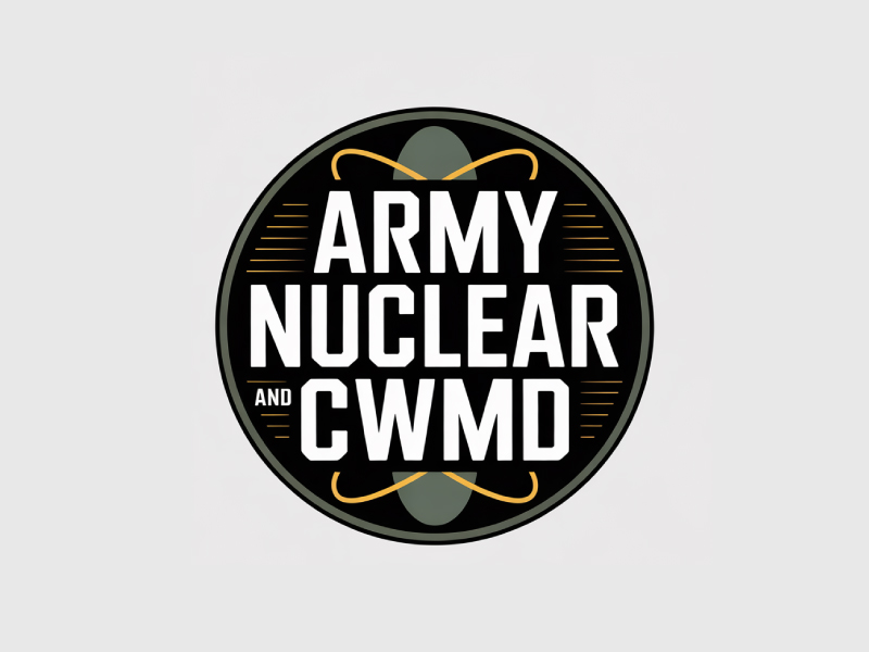 Army Nuclear and CWMD (Countering Weapons of Mass Destruction) Logo Design logo design by Poki