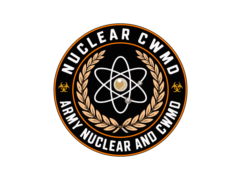 Army Nuclear and CWMD (Countering Weapons of Mass Destruction) Logo Design logo design by oindrila chakraborty
