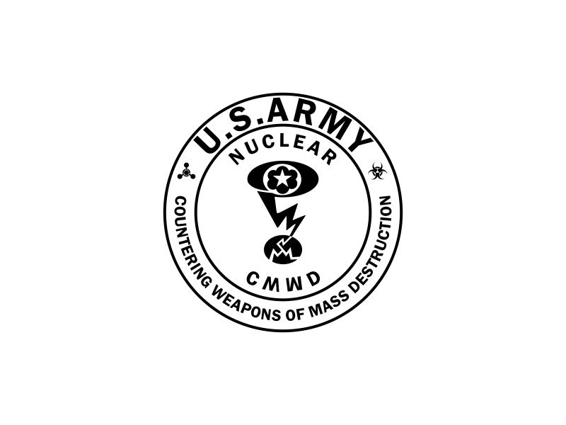 Army Nuclear and CWMD (Countering Weapons of Mass Destruction) Logo Design logo design by luckyprasetyo