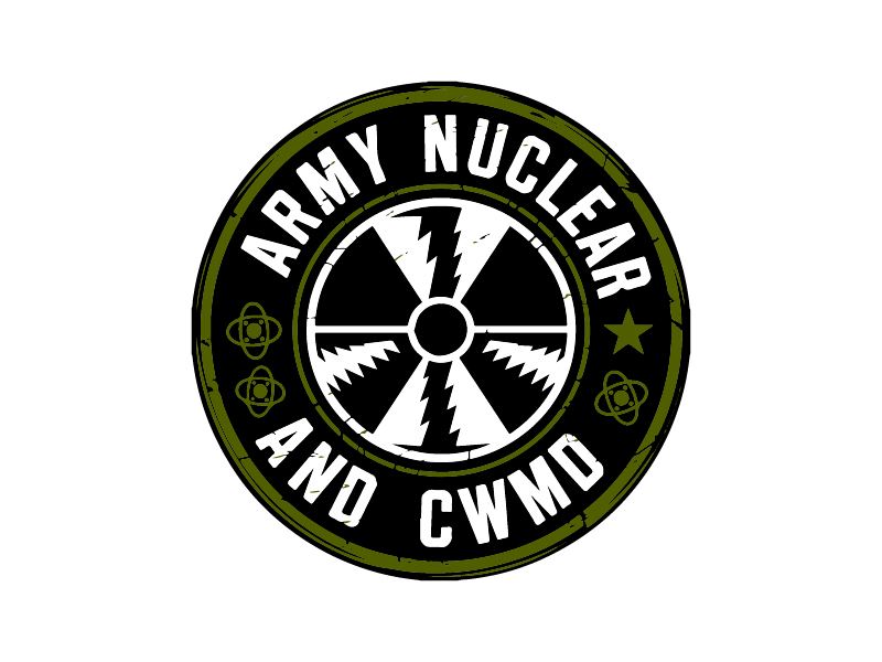 Army Nuclear and CWMD (Countering Weapons of Mass Destruction) Logo Design logo design by oindrila chakraborty