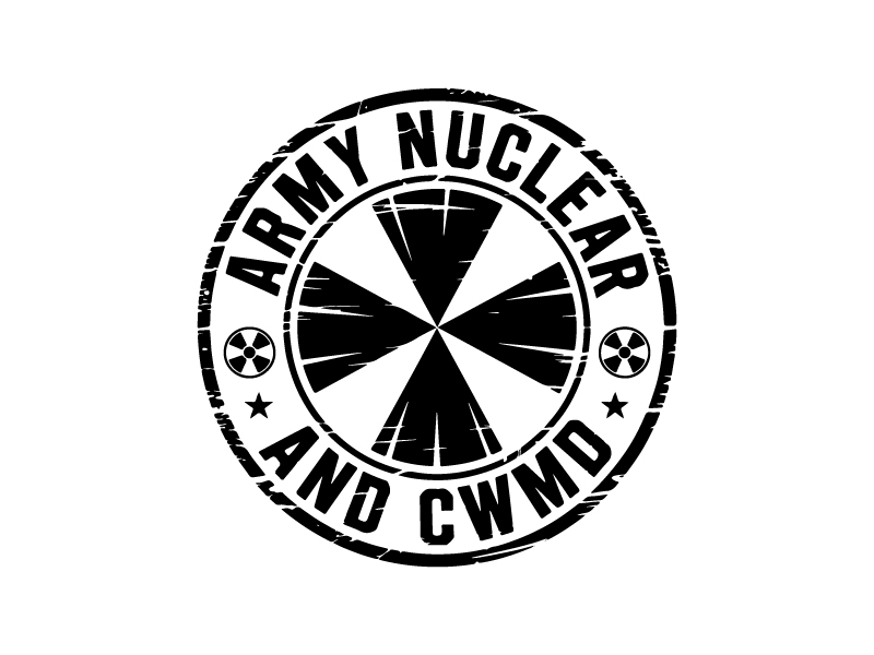 Army Nuclear and CWMD (Countering Weapons of Mass Destruction) Logo Design logo design by oindrila chakraborty