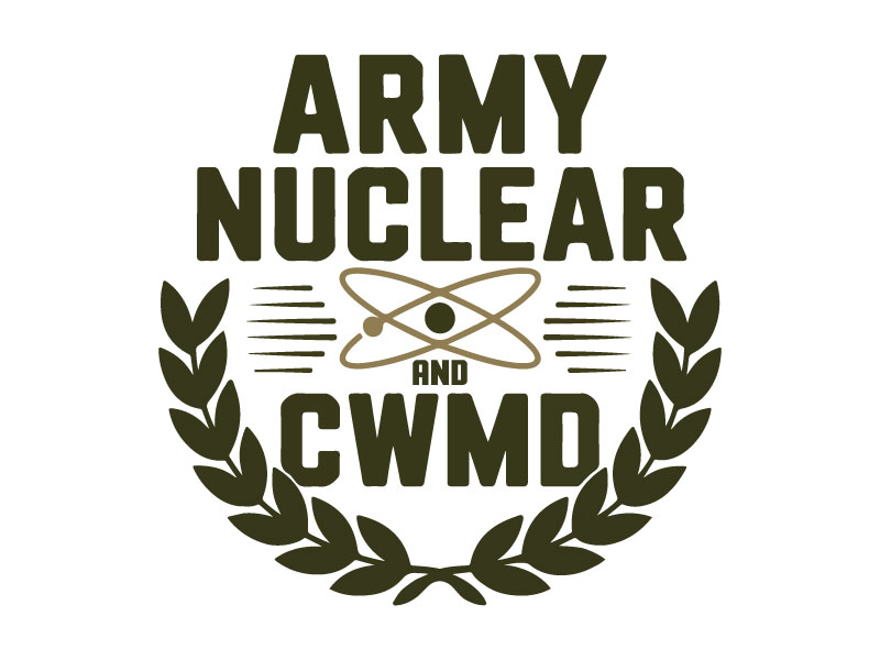 Army Nuclear and CWMD (Countering Weapons of Mass Destruction) Logo Design logo design by Bibek Nag