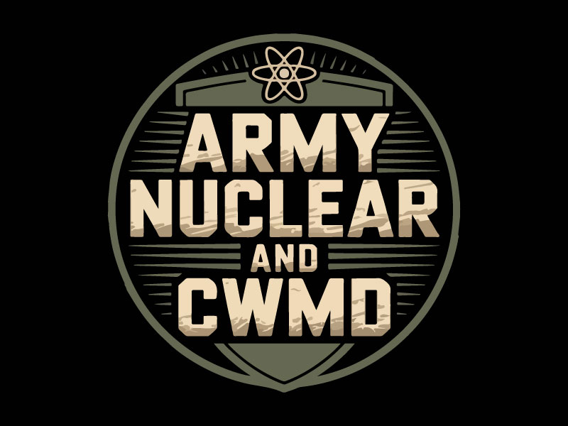 Army Nuclear and CWMD (Countering Weapons of Mass Destruction) Logo Design logo design by Bibek Nag