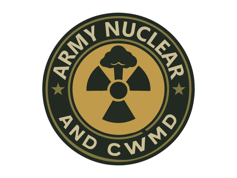 Army Nuclear and CWMD (Countering Weapons of Mass Destruction) Logo Design logo design by Rahul Biswas