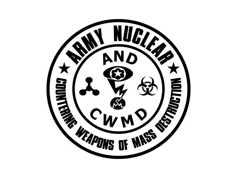 Army Nuclear and CWMD (Countering Weapons of Mass Destruction) Logo Design logo design by Gilate
