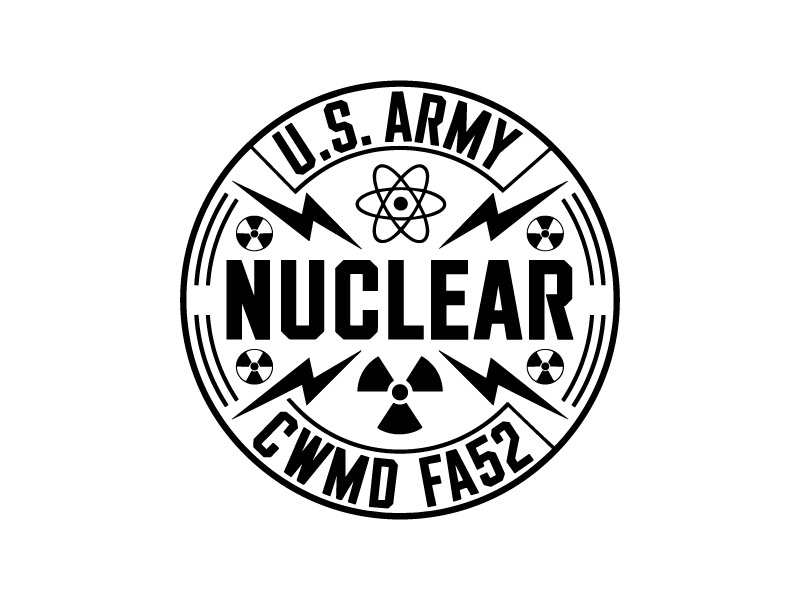 Army Nuclear and CWMD (Countering Weapons of Mass Destruction) Logo Design logo design by M Fariid