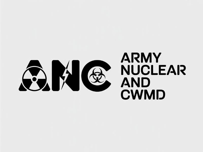 Army Nuclear and CWMD (Countering Weapons of Mass Destruction) Logo Design logo design by AndreBWid