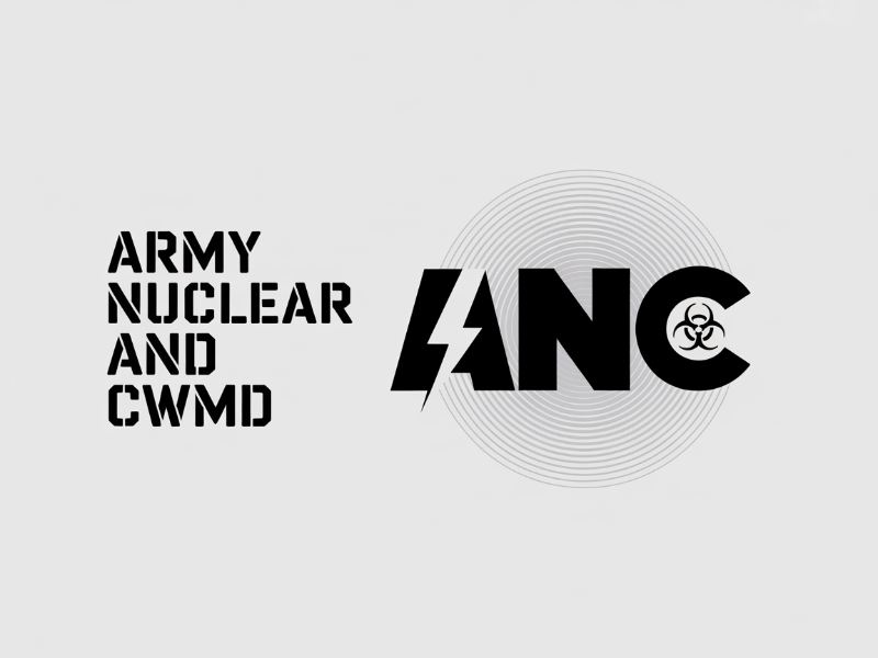 Army Nuclear and CWMD (Countering Weapons of Mass Destruction) Logo Design logo design by AndreBWid
