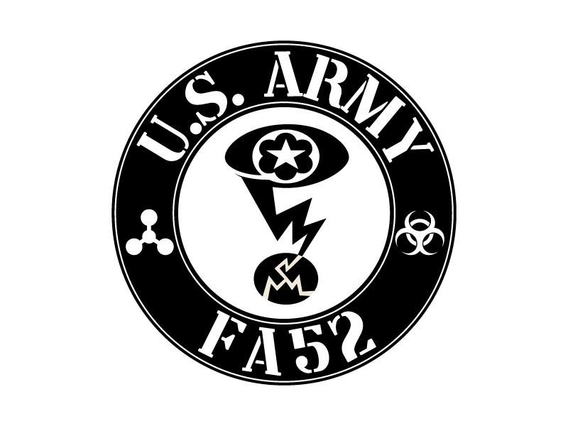 Army Nuclear and CWMD (Countering Weapons of Mass Destruction) Logo Design logo design by nexgen