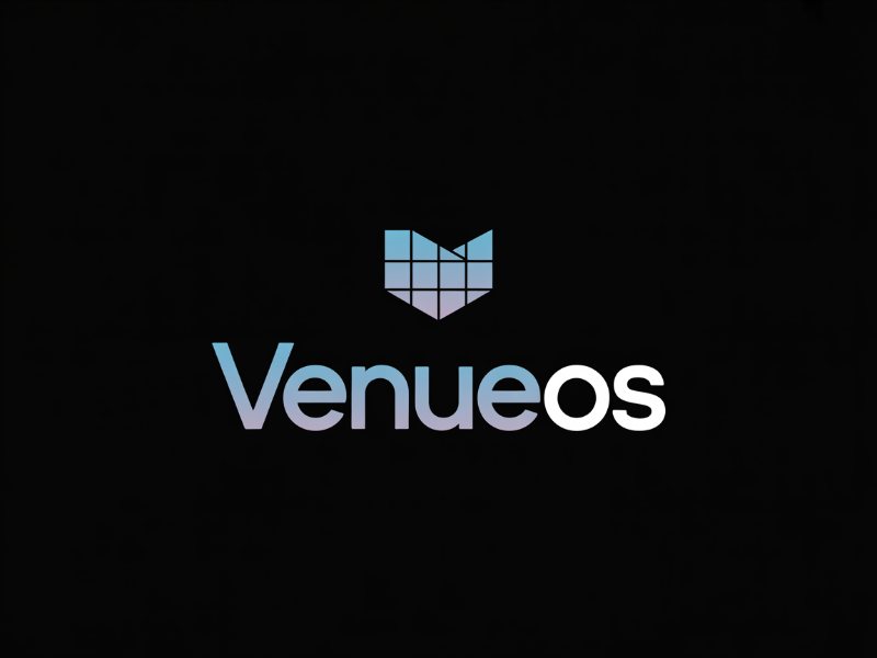 VenueOs logo design by joni