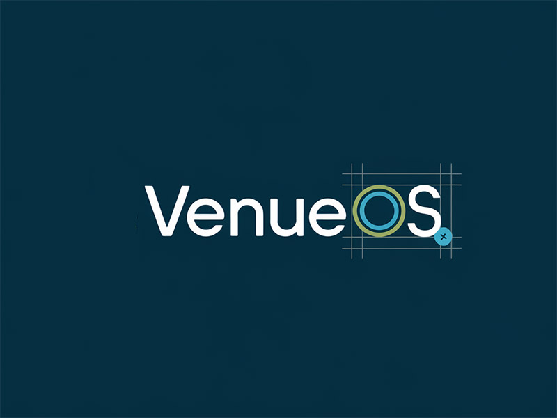 VenueOs logo design by IamSoya
