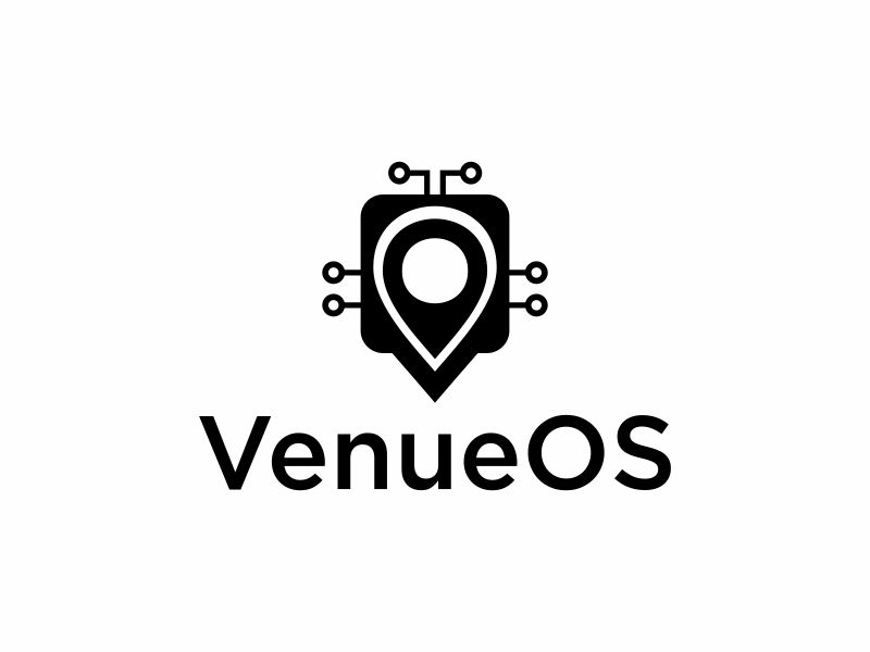 VenueOs logo design by arifana