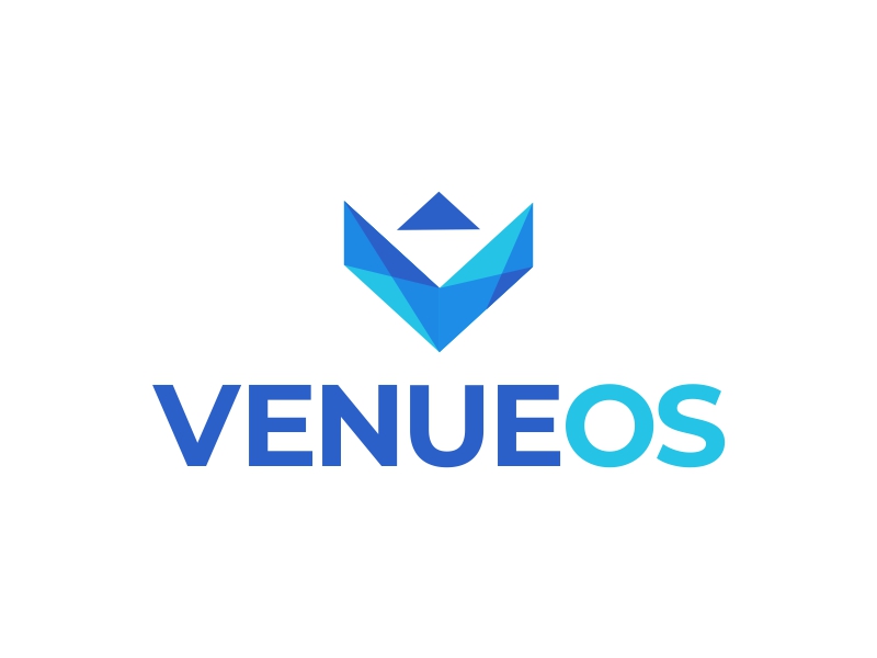 VenueOs logo design by booker