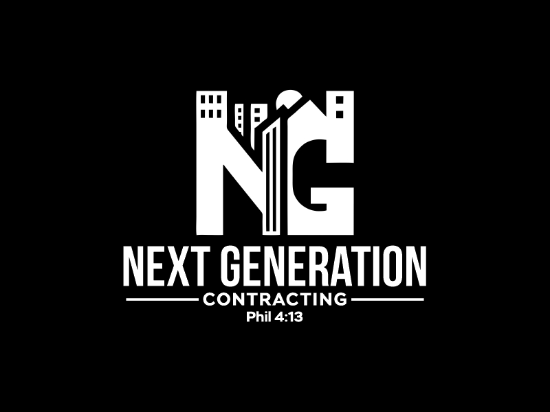 Next Generation Contracting logo design by Gwerth