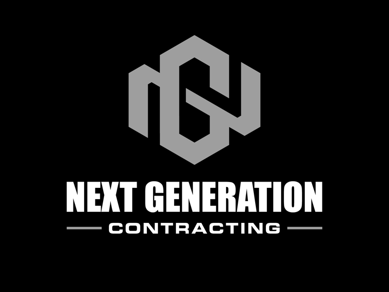 Next Generation Contracting logo design by VhienceFX