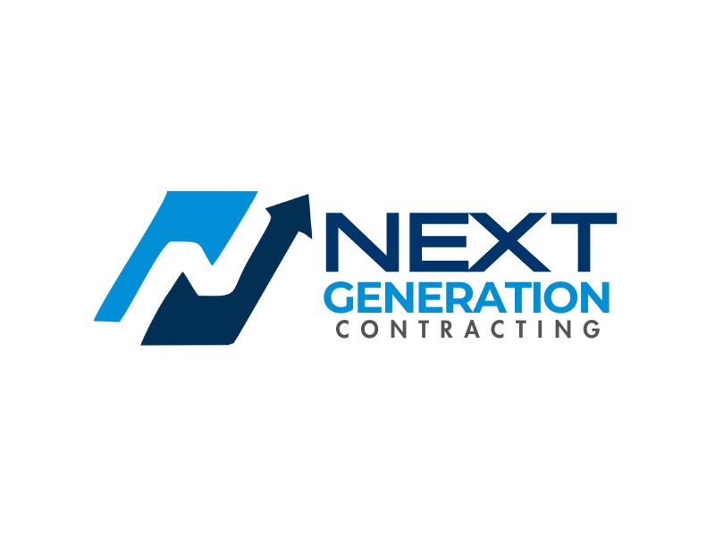 Next Generation Contracting logo design by XenaArt