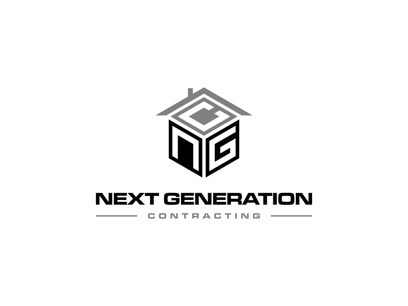 Next Generation Contracting logo design by scania