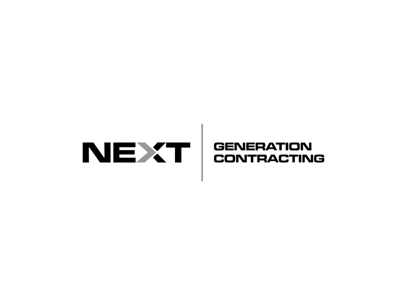 Next Generation Contracting logo design by scania