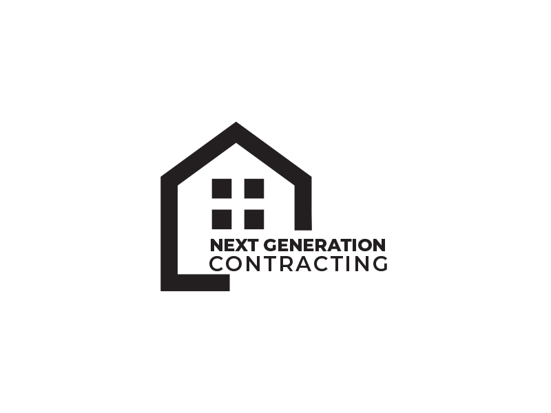 Next Generation Contracting logo design by heba