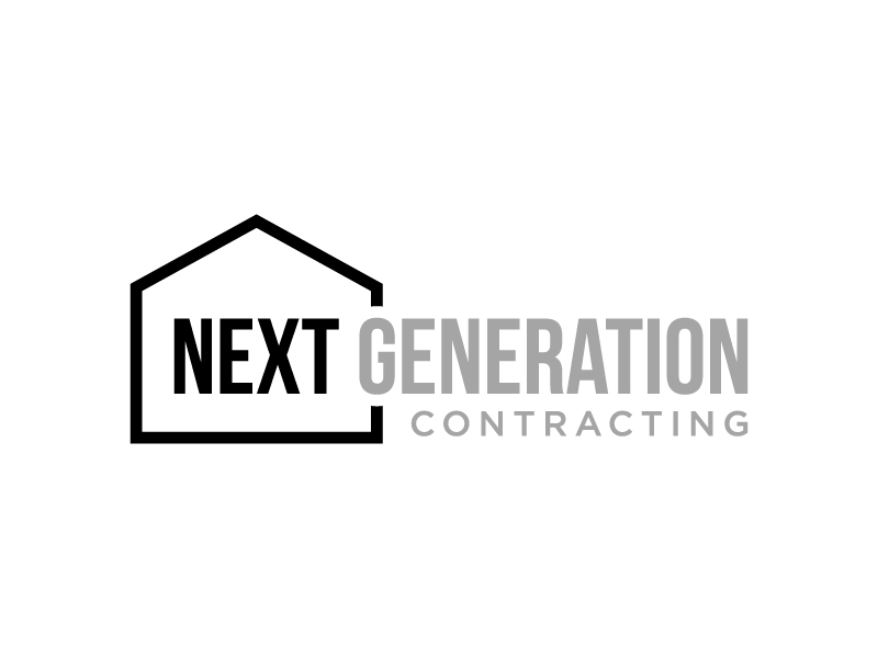 Next Generation Contracting logo design by BrainStorming