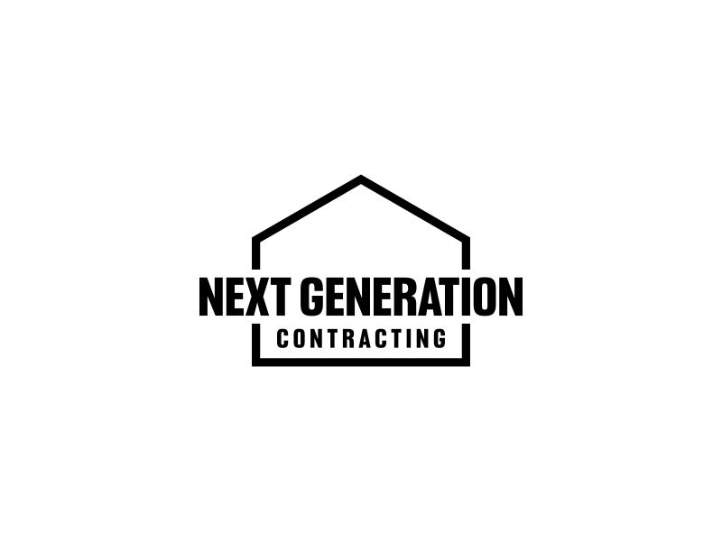 Next Generation Contracting logo design by glasslogo