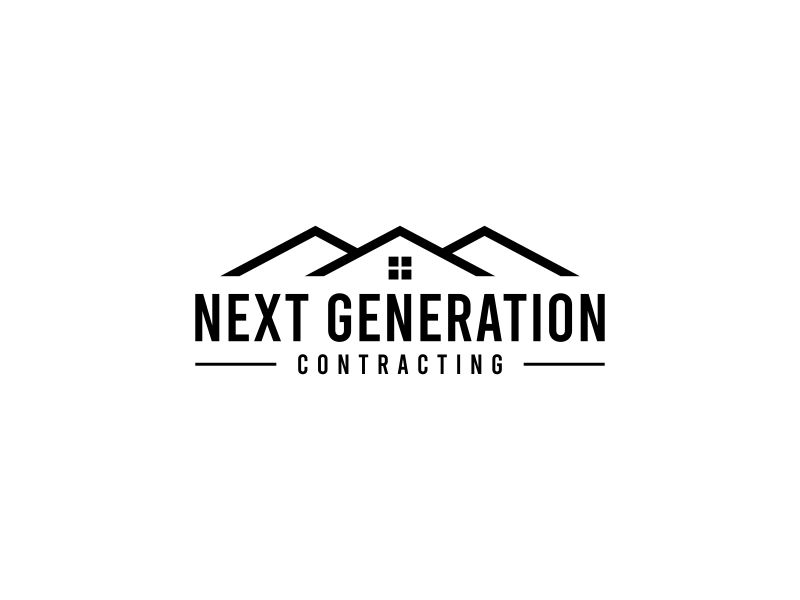 Next Generation Contracting logo design by glasslogo