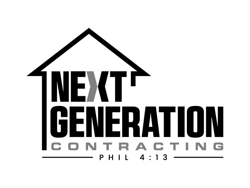 Next Generation Contracting logo design by bezalel