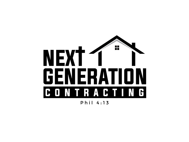 Next Generation Contracting logo design by bezalel