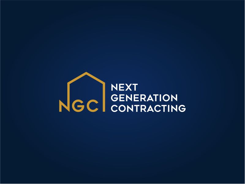 Next Generation Contracting logo design by nessa