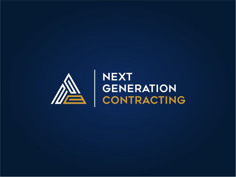 Next Generation Contracting logo design by nessa