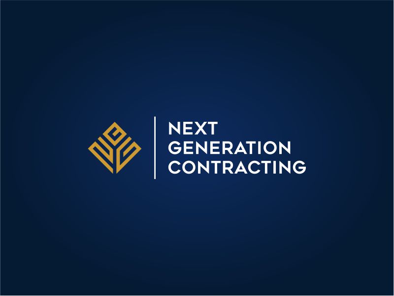Next Generation Contracting logo design by nessa