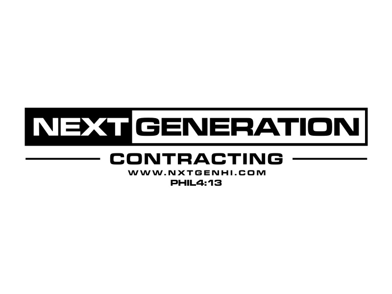 Next Generation Contracting logo design by sheilavalencia