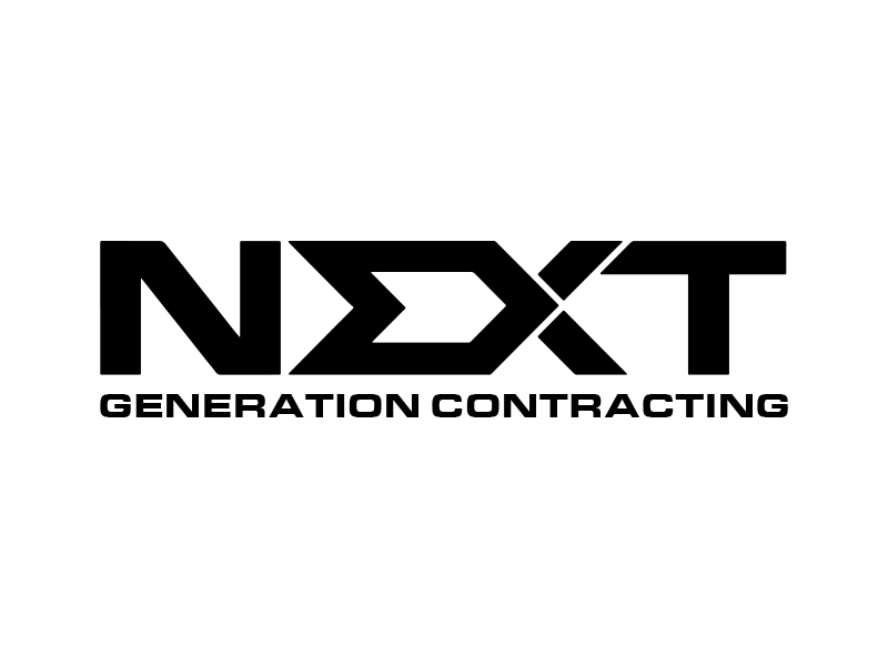 Next Generation Contracting logo design by MTgraphics
