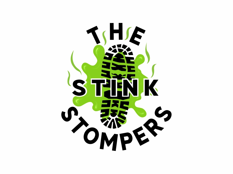 THE STINK STOMPERS logo design by laras fafa