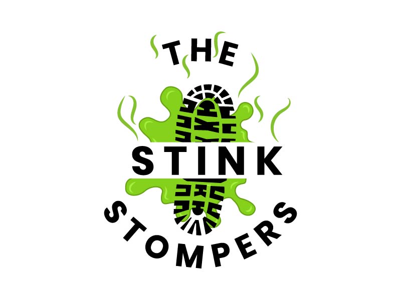 THE STINK STOMPERS logo design by Bright Ritchil
