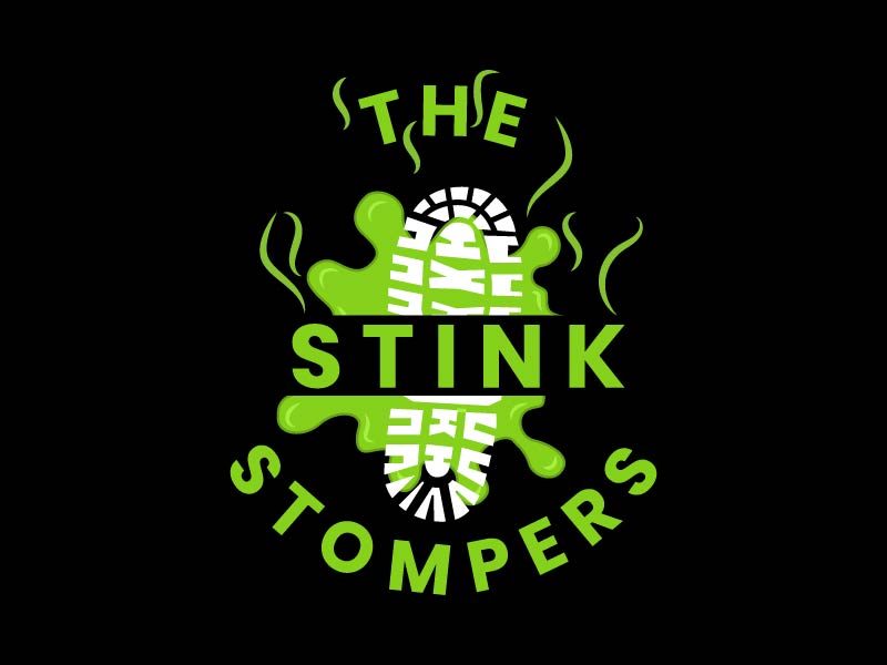 THE STINK STOMPERS logo design by Bright Ritchil