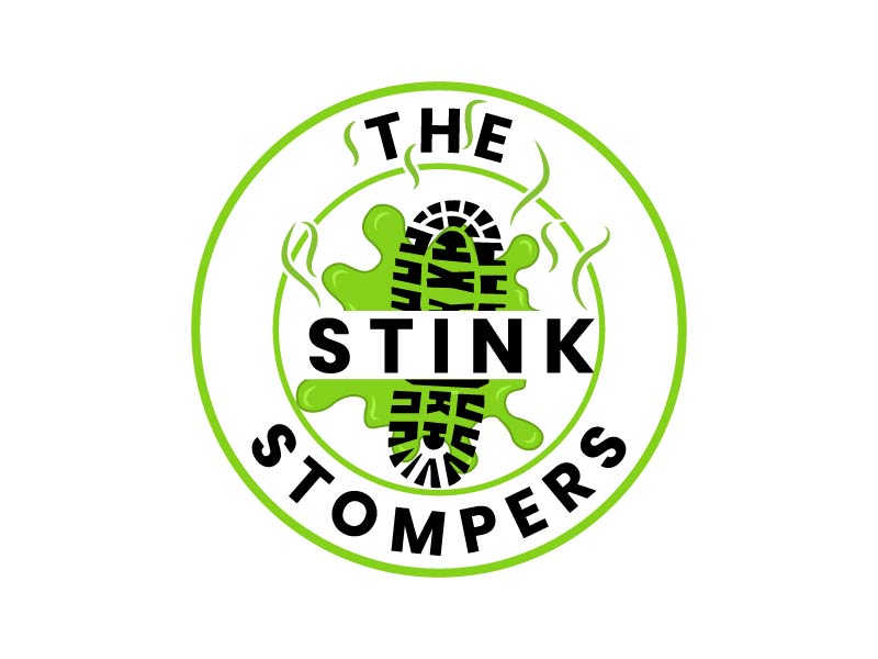 THE STINK STOMPERS logo design by Bright Ritchil