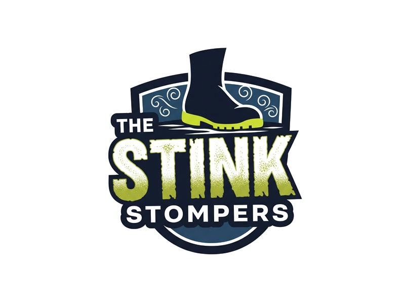 THE STINK STOMPERS logo design by jandu