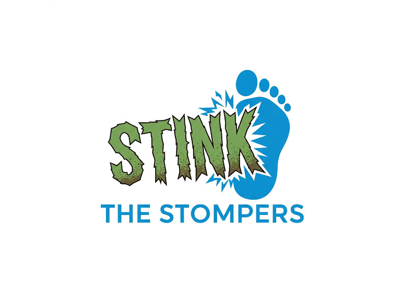 THE STINK STOMPERS logo design by jandu