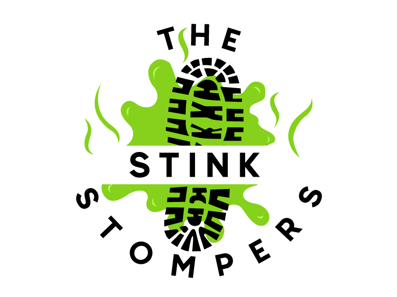 THE STINK STOMPERS logo design by uttam